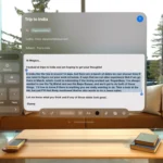 Apple Intelligence tích hợp trên kính Apple Vision Pro