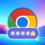 Biểu tượng Google Chrome cùng hộp thoại nhắc nhở nhập mật khẩu, minh họa chức năng quản lý mật khẩu.
