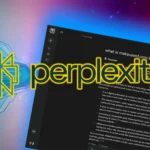 Biểu tượng Perplexity và giao diện ứng dụng Perplexity AI trên điện thoại, minh họa khả năng của trợ lý AI.