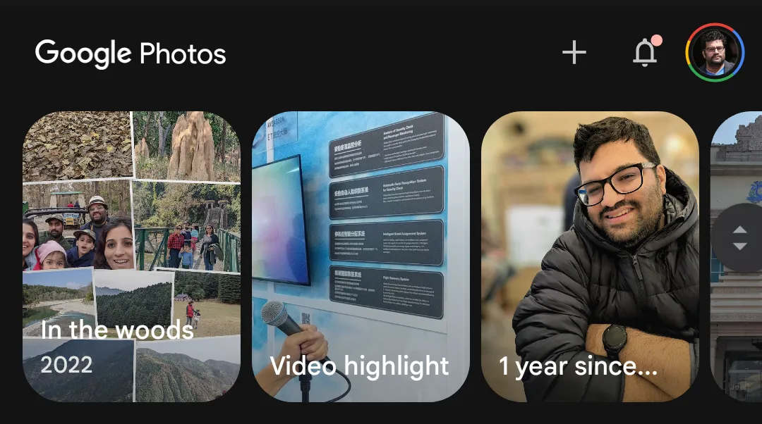 Các album kỷ niệm được sắp xếp thông minh trên Google Photos
