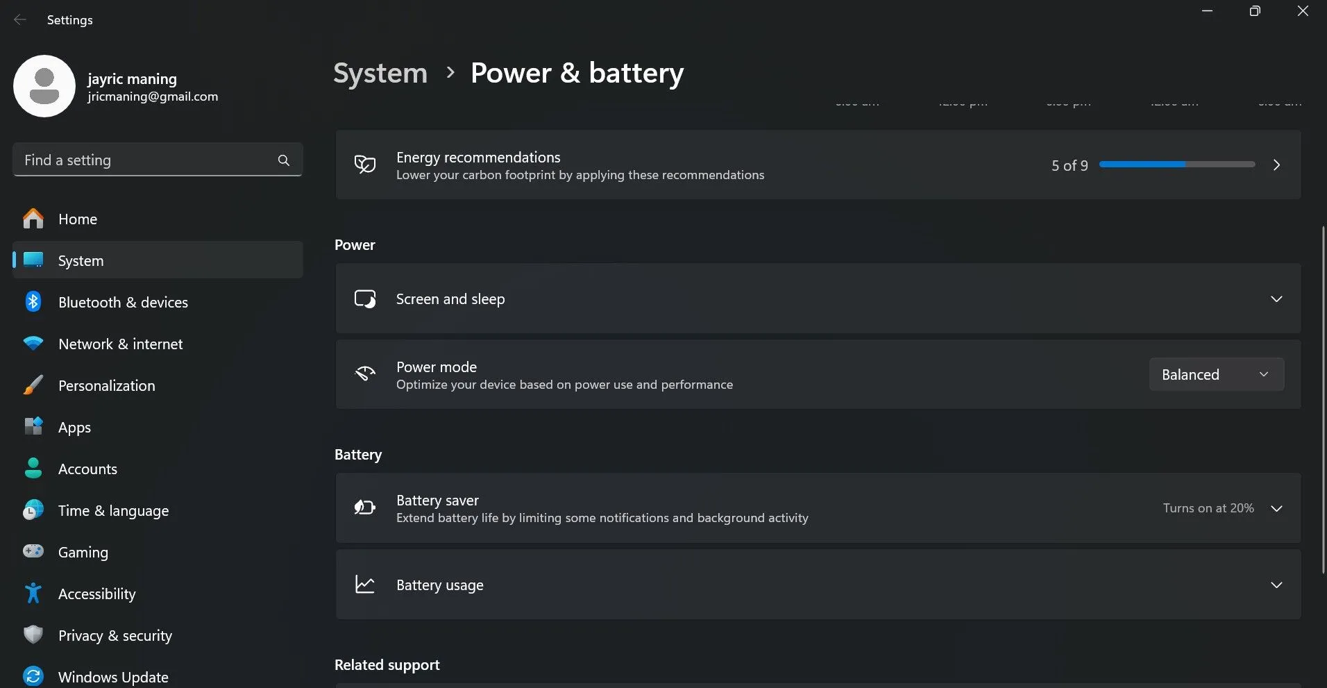 Các chế độ nguồn (Power Modes) trên laptop Windows: Hiệu suất cao, Cân bằng và Tiết kiệm pin