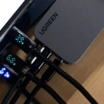Các củ sạc Ugreen Nexode Pro 100W USB-C minh họa khả năng Power Delivery của cổng USB-C