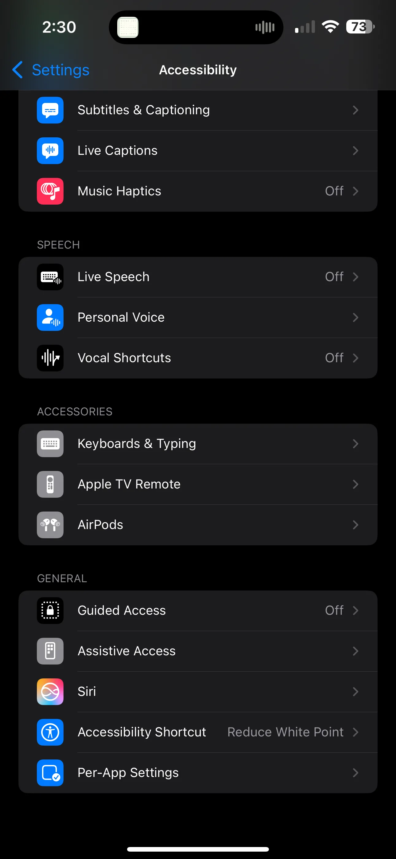 Cài đặt Phím tắt Trợ năng trên iPhone để giảm điểm trắng