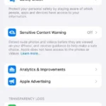 Cài đặt quyền riêng tư trên iPhone