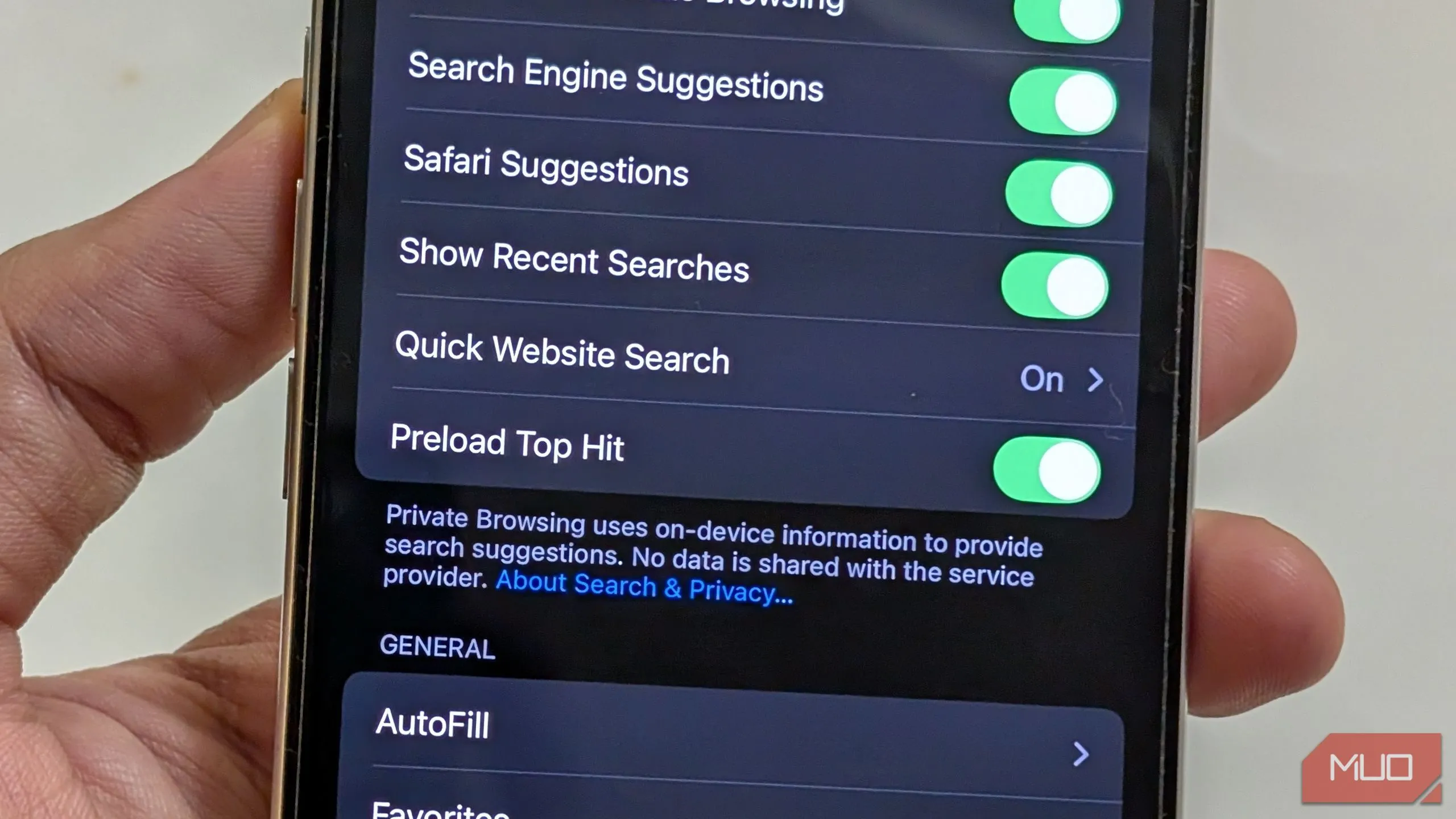 Cài đặt Safari Preload Top Hit để giảm hao phí dữ liệu trên iOS