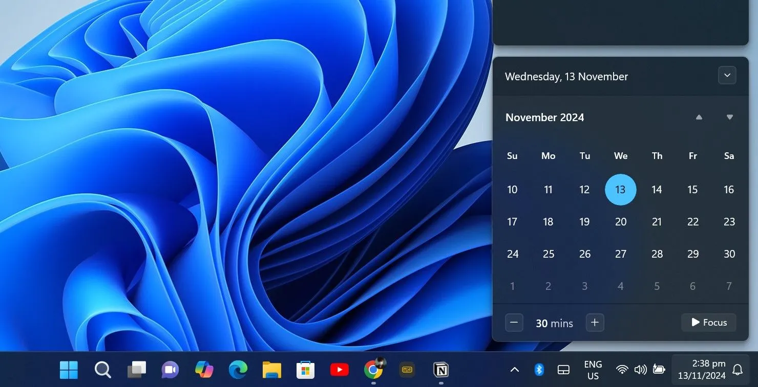 Cài đặt thời gian và ngày cho Focus Assist trong Windows