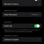 Cài đặt tin nhắn iMessage trên iPhone với tùy chọn thời gian giữ tin nhắn