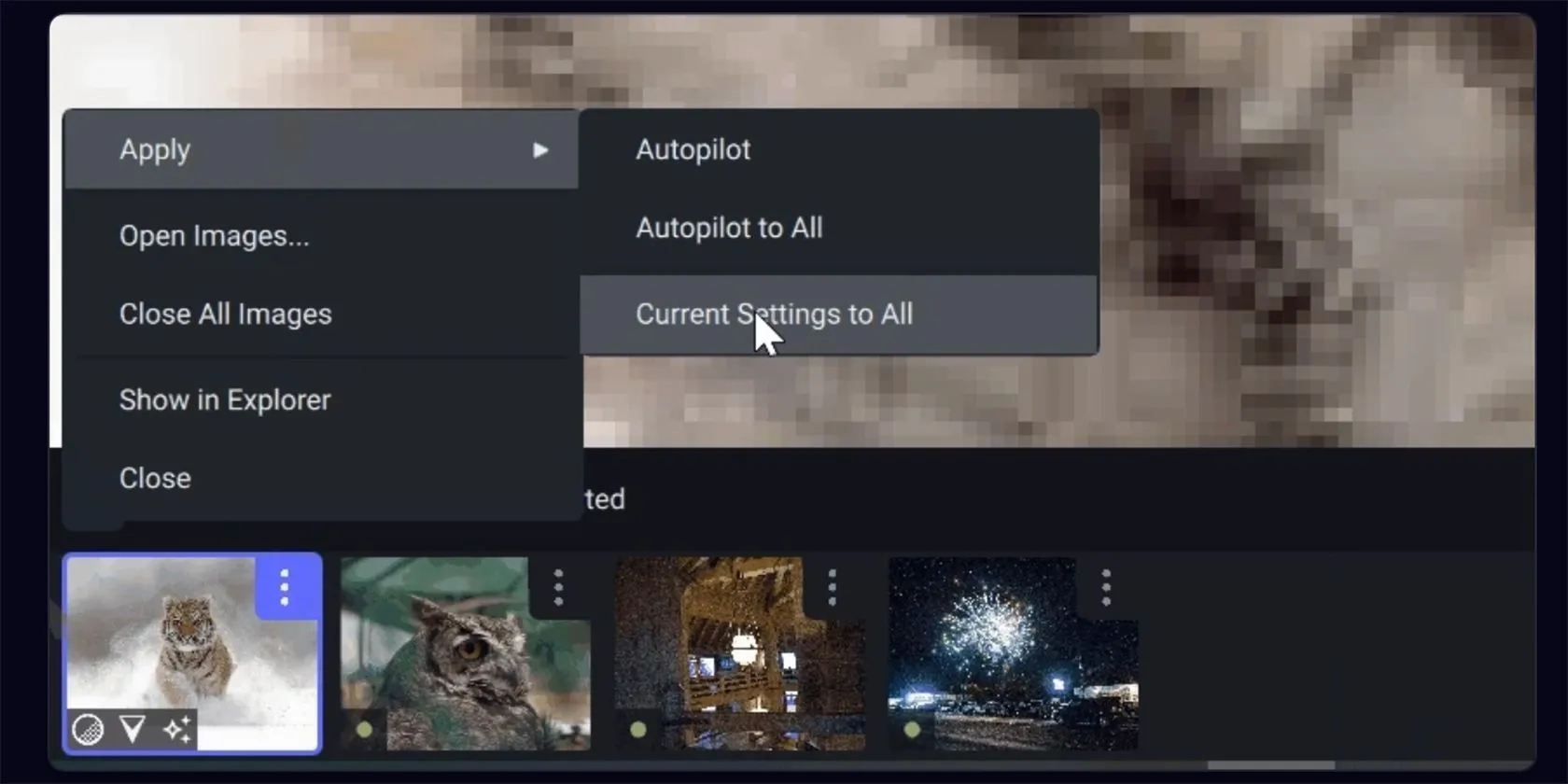 Cài đặt tính năng Autopilot AI trên phần mềm Topaz Labs