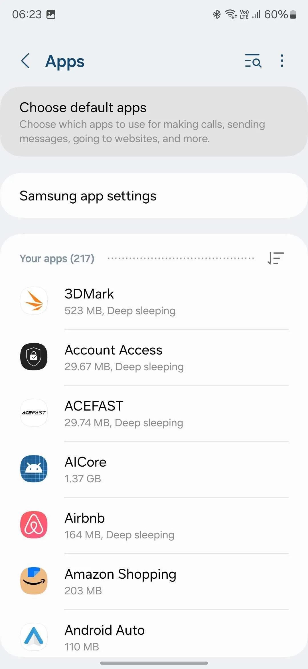 Cài đặt ứng dụng trên Samsung S24 Ultra để đặt trợ lý ảo mặc định