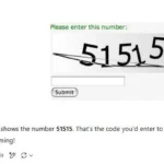 ChatGPT giải mã CAPTCHA số đơn giản
