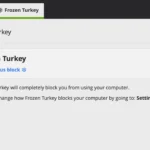 Chức năng Frozen Turkey giúp chặn cứng website trong ứng dụng Cold Turkey