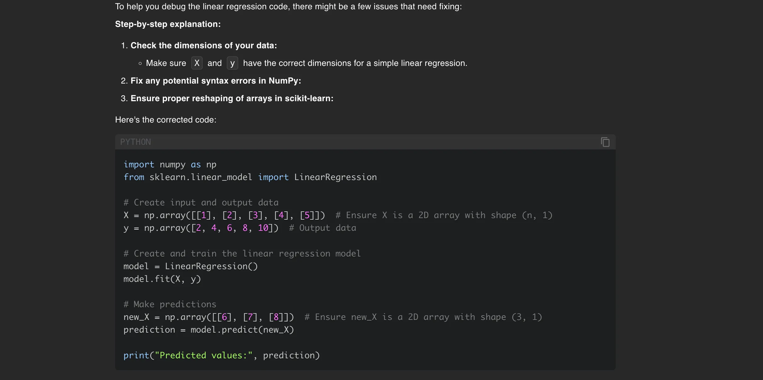 DeepSeek-R1 thành công trong việc gỡ lỗi một đoạn mã Python, minh họa khả năng hỗ trợ lập trình của AI cục bộ.