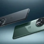 Điện thoại OnePlus 11 trong hai màu đen Titan và xanh lá cây Eternal, một mẫu flagship gần đây của OnePlus.
