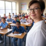 Đôi mắt vô hồn của nhân vật trong ảnh do AI tạo ra