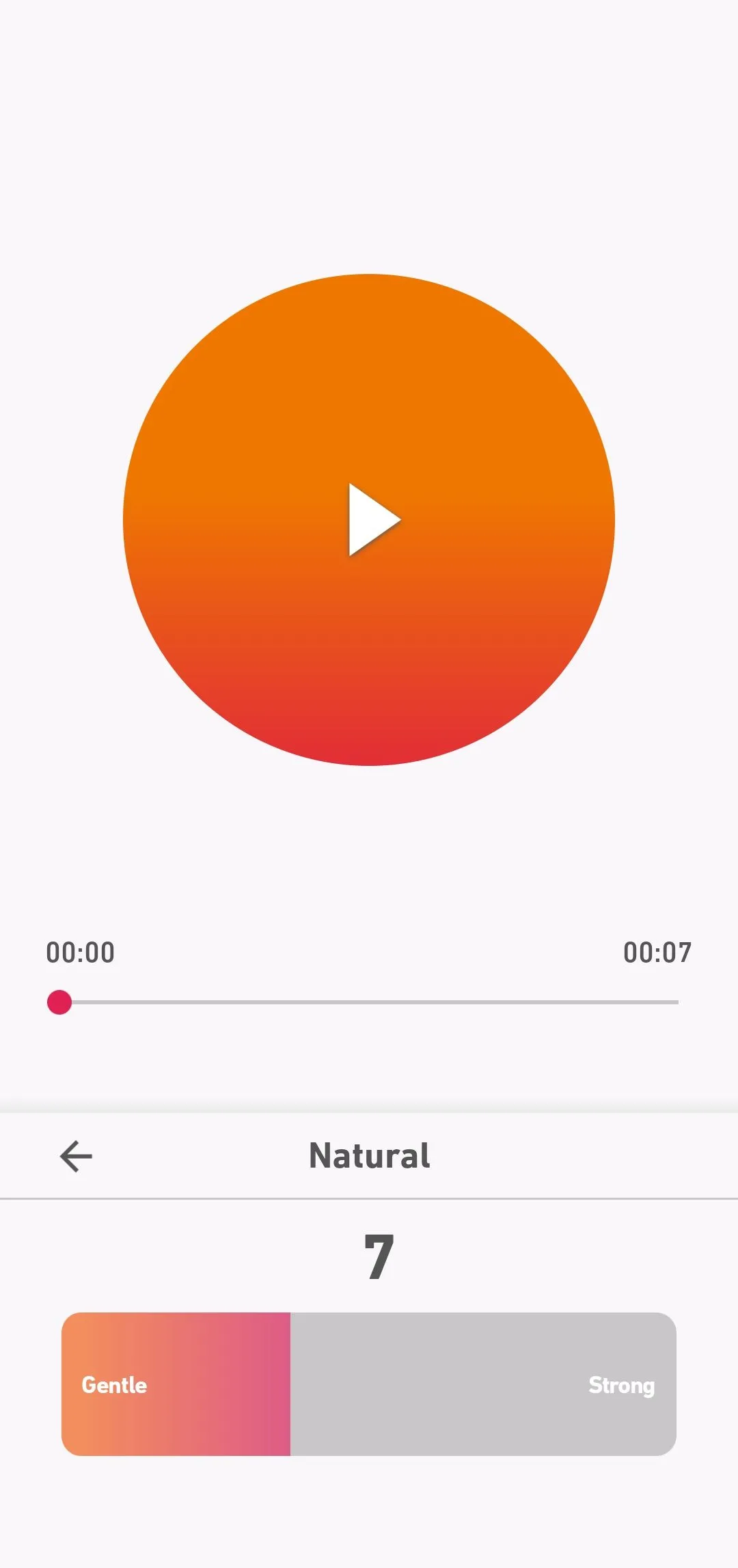 Dolby On hiển thị tùy chọn điều chỉnh mức độ của các preset EQ
