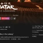 Giao diện bắt đầu xem phim nhóm Teleparty trên Netflix với bộ phim Avatar: The Last Airbender