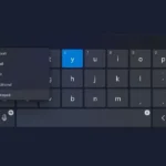 Giao diện cài đặt bàn phím ảo trên Windows 11, cho phép chuyển sang bố cục Gamepad để dễ dàng sử dụng với tay cầm Xbox
