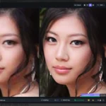 Giao diện công cụ làm nét ảnh Topaz Gigapixel AI
