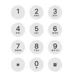 Giao diện cuộc gọi trên iPhone với mã *3001#12345#* để truy cập Field Test Mode