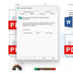 Giao diện di chuyển thư mục Downloads trong cài đặt Properties của Windows 11