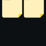 Giao diện mục Stickies trong ứng dụng Edits của Instagram, nơi người dùng ghi lại các ý tưởng sáng tạo.