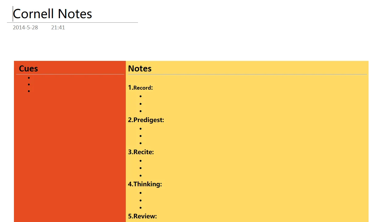 Giao diện OneNote với mẫu Daily Schedule được cài đặt từ OneNote Gem.