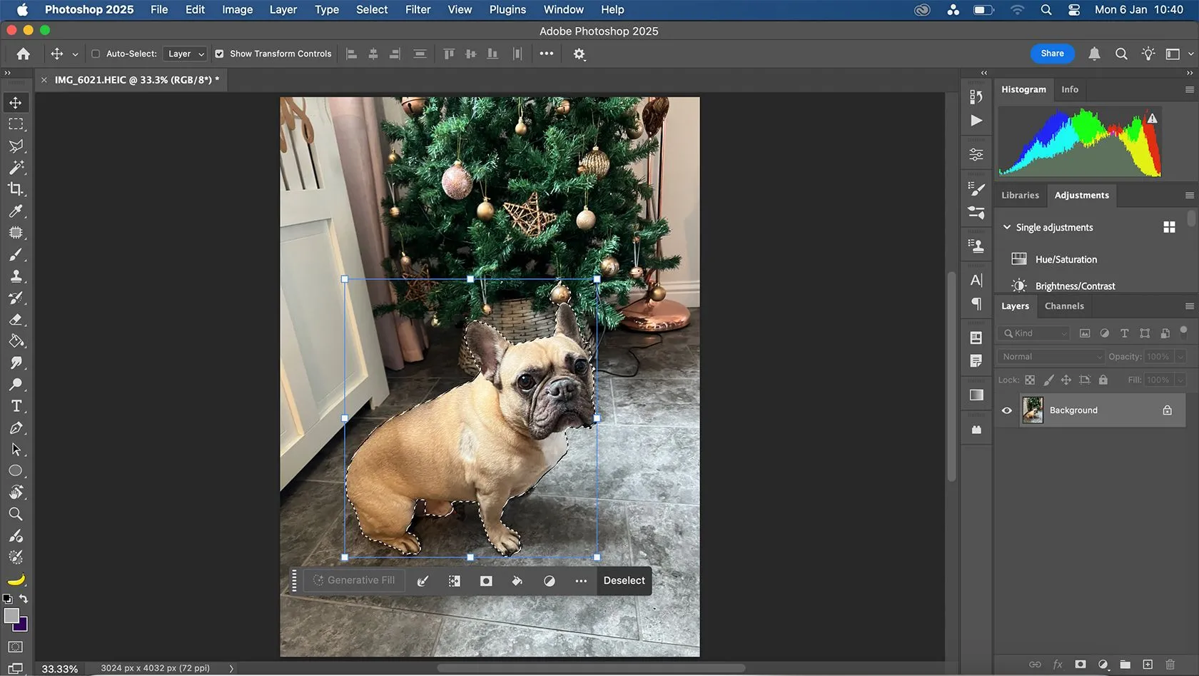 Giao diện quen thuộc và tùy chỉnh của Adobe Photoshop