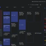 Giao diện Reclaim Planner hiển thị danh sách các nhiệm vụ đã lên lịch