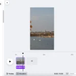 Giao diện thêm nhạc vào video trên Canva, hiển thị các tùy chọn âm thanh và thư viện nhạc đa dạng để người dùng lựa chọn và lồng ghép vào dự án của mình.