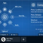 Giao diện trình chỉnh sửa menu Kando giúp tùy biến cài đặt trên Windows 11