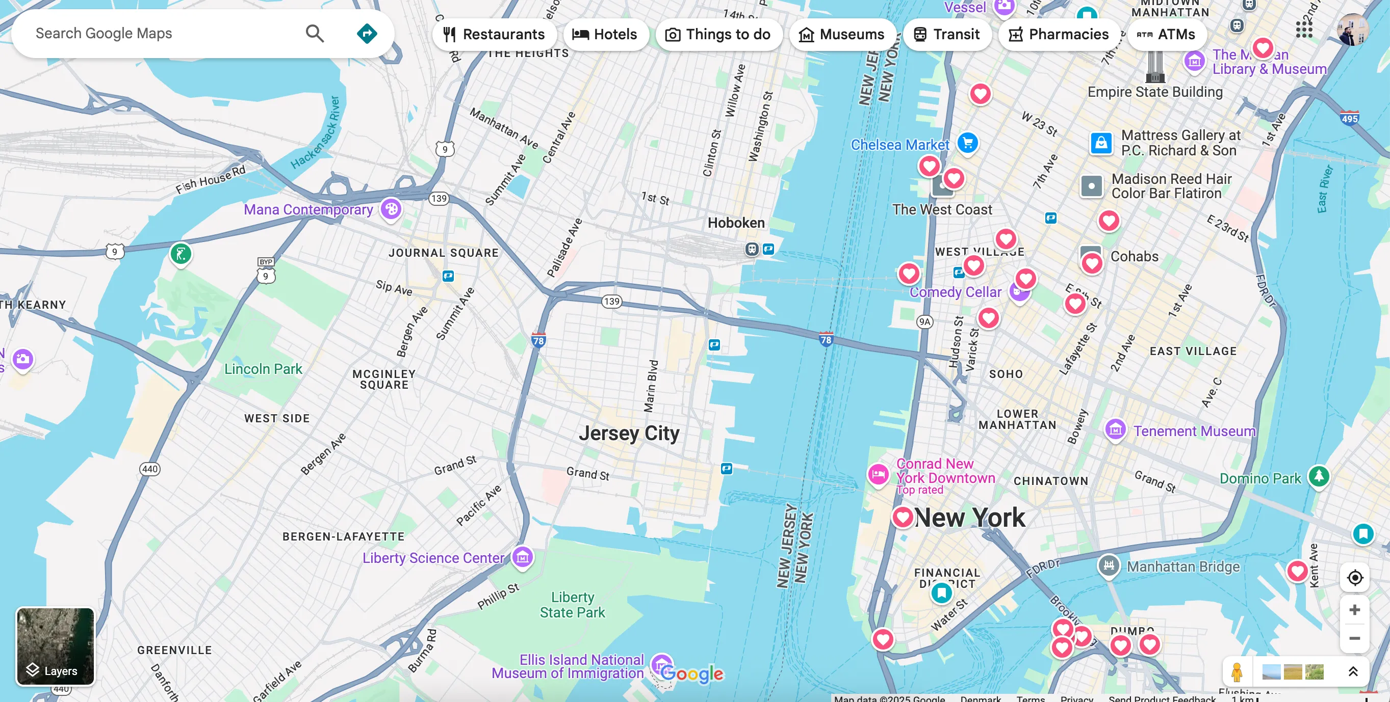 Giao diện trực quan và chi tiết của ứng dụng Google Maps