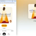 Giao diện xem trước sách nói trên ứng dụng Audible với nút 'Play Sample' nổi bật, giúp người dùng kiểm tra giọng đọc và nhịp điệu trước khi quyết định mua, tối ưu trải nghiệm nghe