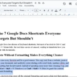 Gõ văn bản bằng giọng nói trong Google Docs đang hoạt động