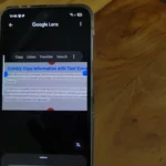 Google Lens trích xuất thông tin văn bản từ hình ảnh hoặc tài liệu giấy tờ