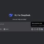 Hạn chế tải lên tệp của DeepSeek, chỉ hỗ trợ văn bản