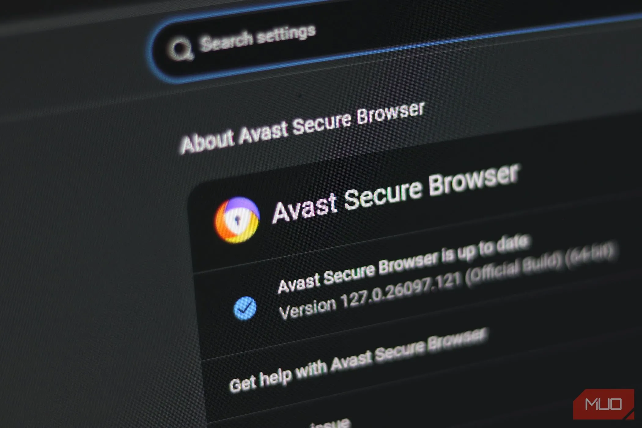 Hình ảnh đặc trưng của trình duyệt Avast Secure Browser, thể hiện trọng tâm vào tính năng bảo mật và quyền riêng tư cho người dùng trực tuyến.