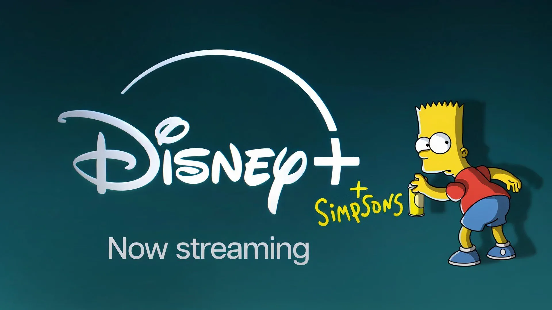 Hình ảnh quảng cáo chương trình The Simpsons, minh họa nội dung phong phú của Disney+