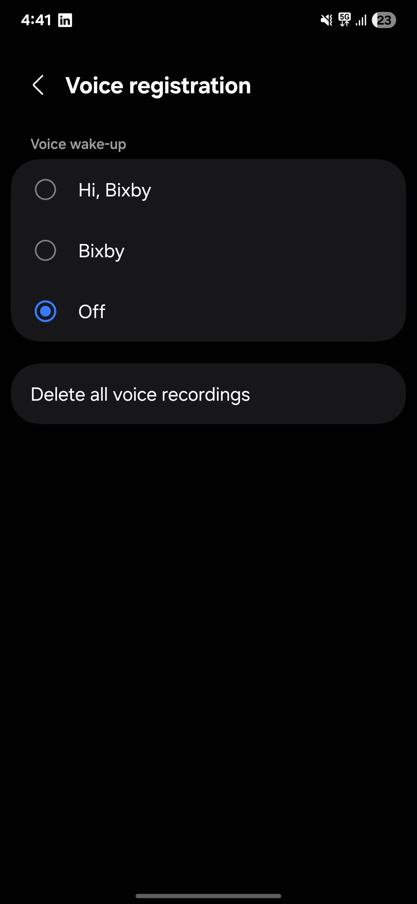 Hướng dẫn tắt tính năng đánh thức Bixby bằng giọng nói trên điện thoại Samsung