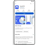 Huy hiệu Đã xác minh trên trang thông tin ứng dụng Google Play