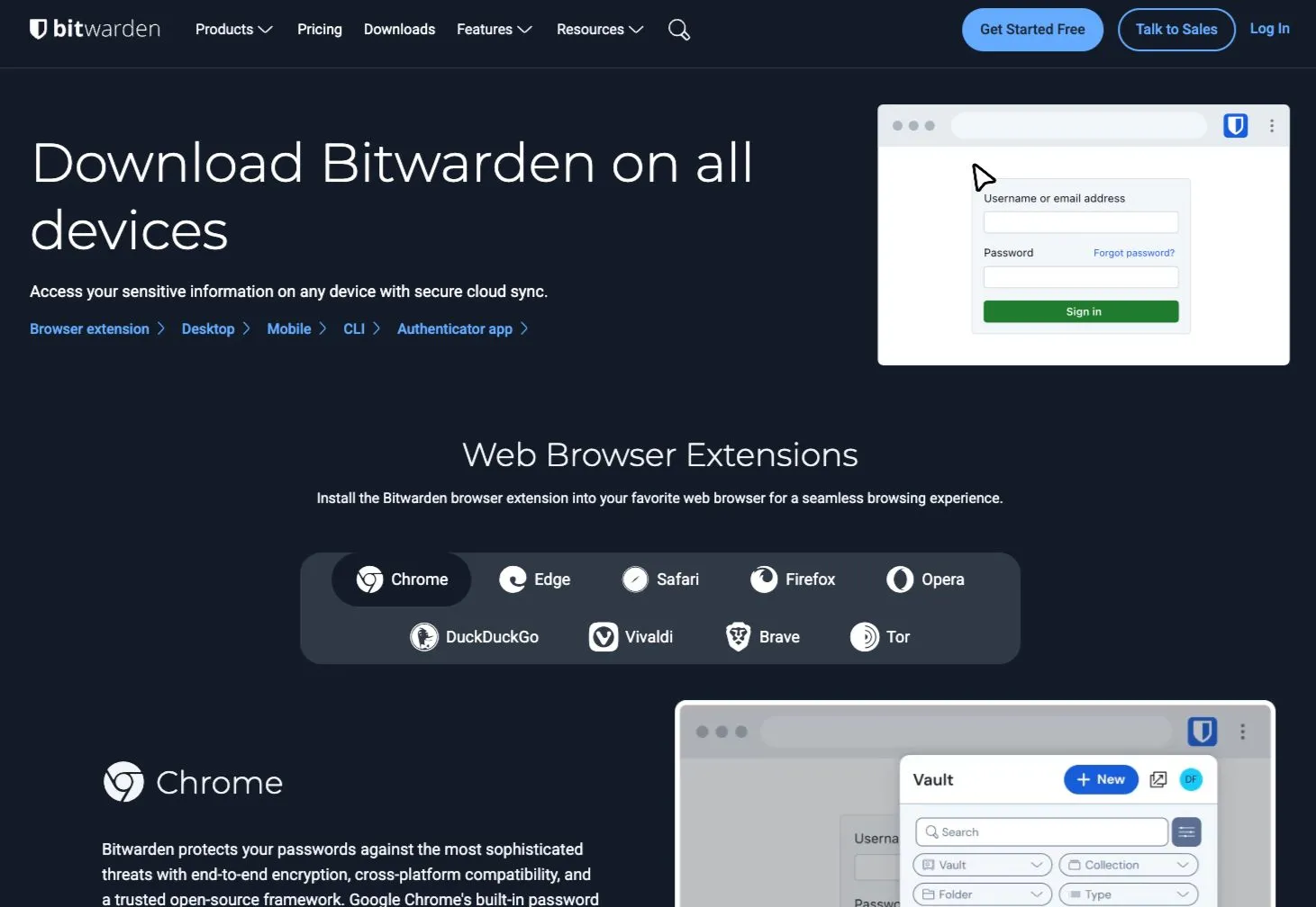 Khả năng hỗ trợ đa nền tảng toàn diện của Bitwarden Password Manager