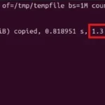 Kiểm tra tốc độ ghi SSD trên Linux bằng lệnh dd trong Terminal