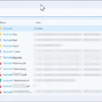 Listary hiển thị thanh tìm kiếm tức thì trên Windows 11, giúp truy cập file nhanh chóng.