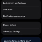 Màn hình cài đặt thông báo và quyền riêng tư trên điện thoại Android, với tùy chọn ẩn nội dung thông báo trên màn hình khóa.