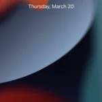 Màn hình khóa iPhone hiển thị thời gian và thông báo, minh họa trải nghiệm không có Face ID.