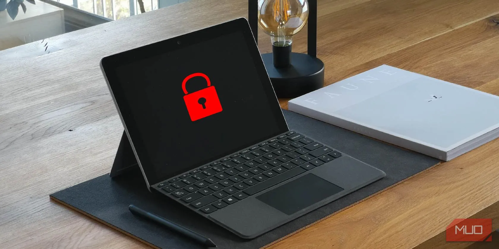 Màn hình khóa tài khoản người dùng trên thiết bị Windows