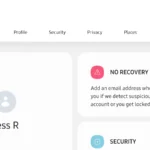 Màn hình trang chủ tài khoản Samsung hiển thị thông tin người dùng sau khi đăng nhập thành công