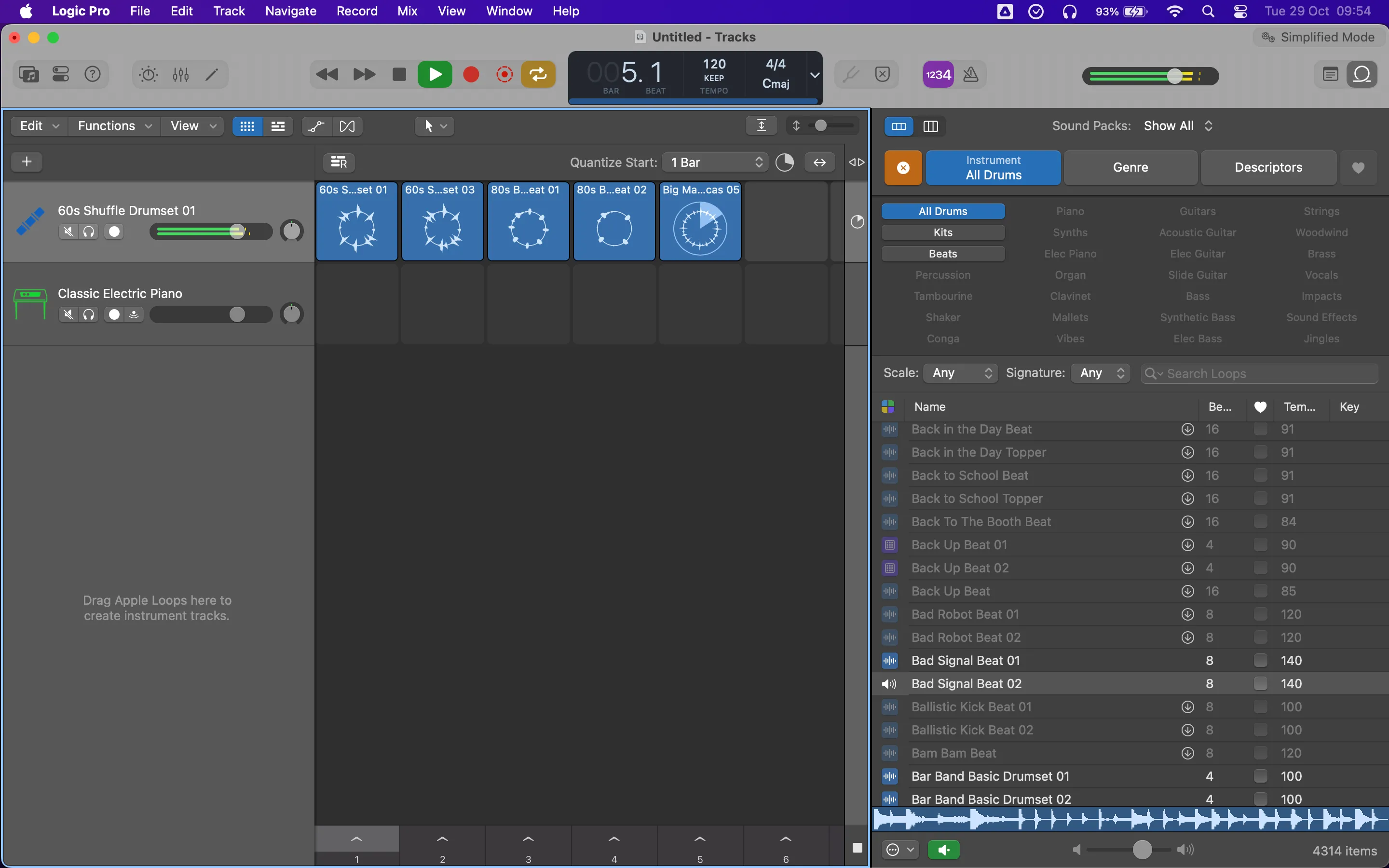 Môi trường sản xuất âm nhạc chuyên nghiệp với Logic Pro trên Mac