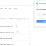 Người dùng tắt chế độ lọc Pre-AI Search để xem kết quả tìm kiếm Google mới nhất