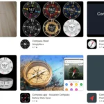 Nhiều ứng dụng la bàn khác nhau trên kho ứng dụng điện thoại Android và iOS