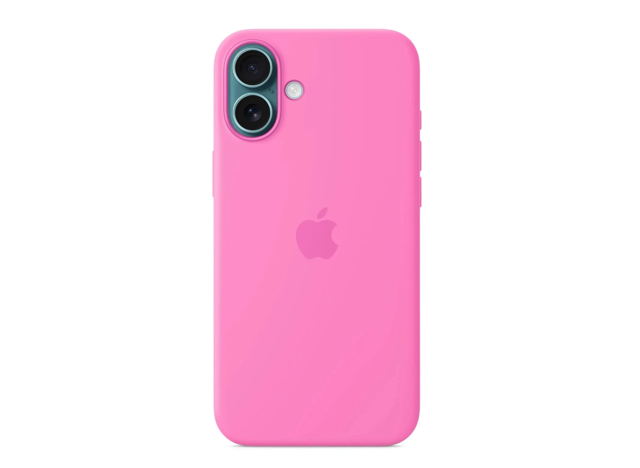 Ốp lưng silicone iPhone 16 Plus màu Peony rực rỡ từ Apple